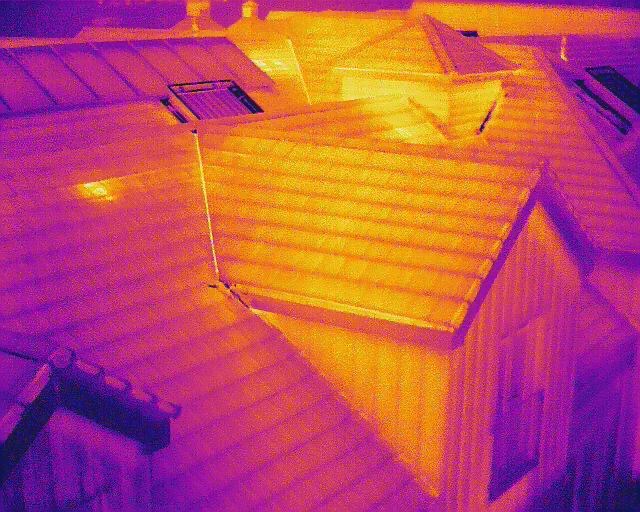 Thermal Imaging Roof Survey Image Esher